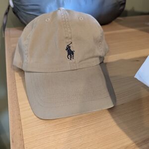 Men's Tan Polo by Ralph Lauren Shirt